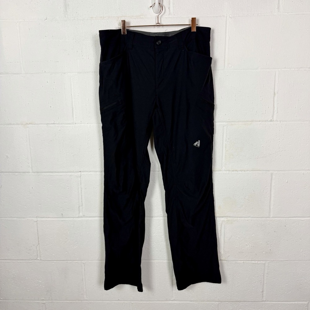 Eddie Bauer Mens First Ascent Guide Pro Pants 36X32 Black Hiking Technical